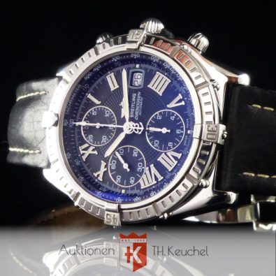 Breitling Windrider Crosswind Edelstahl Full Set Ref. A13055 Box Papiere LC 100
