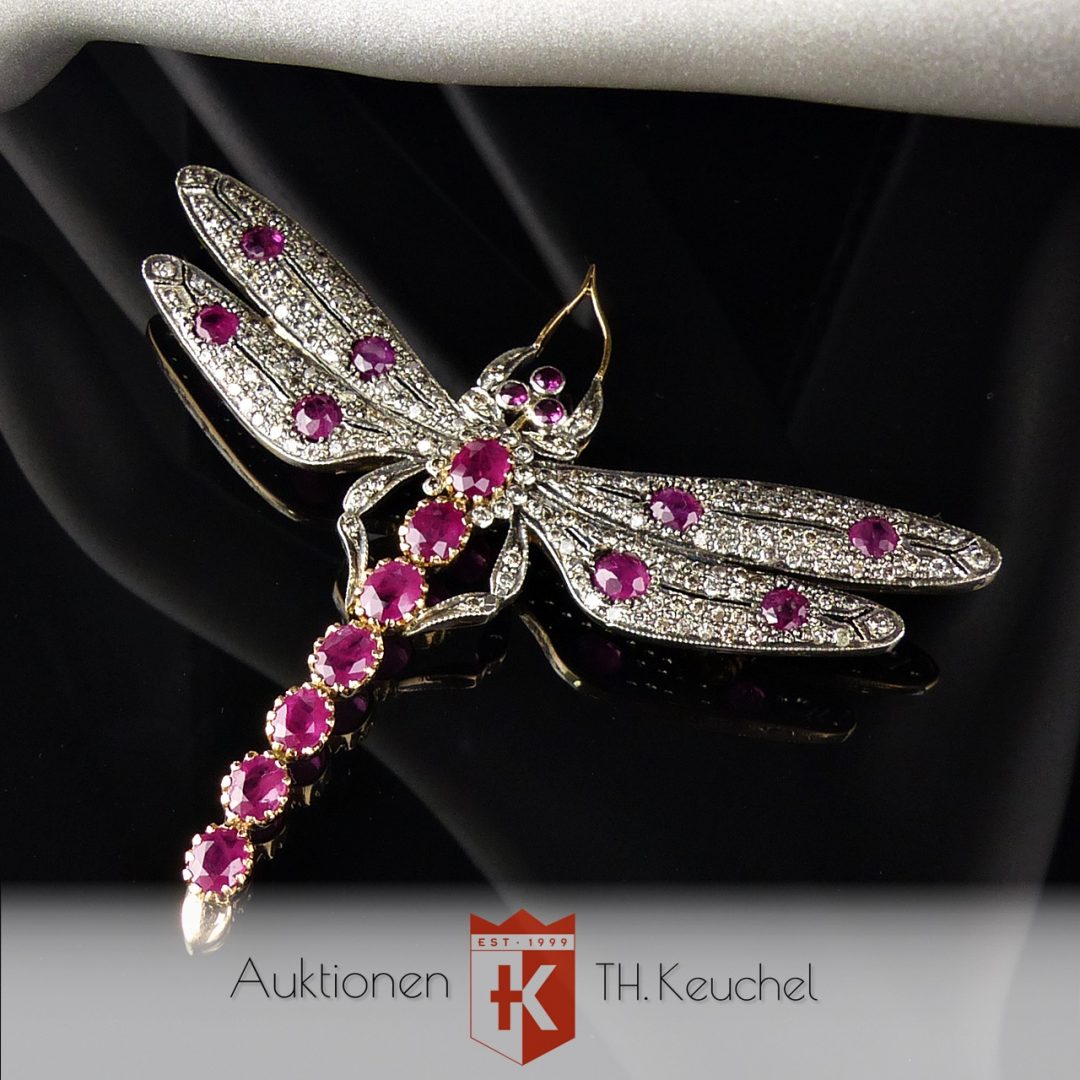 YAZILIND Libellen Brosche Mit Strass - Verspielter Schmuck Für Blusen, Jacken & Als Geschenk