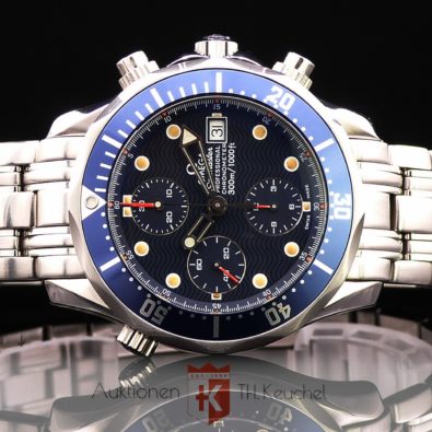 Omega Seamaster 300m Chrono Diver Ref. 2598.80.00 Box Anleitung + div. Belege