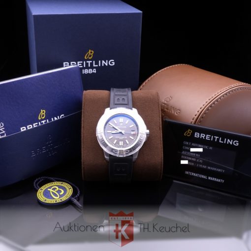 Breitling Colt 41 Automatic Edelstahl - Anthrazit A17313101F1S1