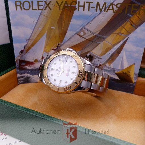 Rolex Yacht-Master 35 Stahl/Gold 68623 Full Set