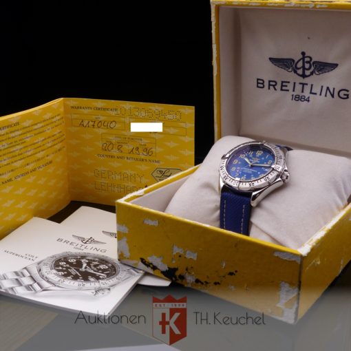 Breitling Superocean Automatic 41 blau A17040