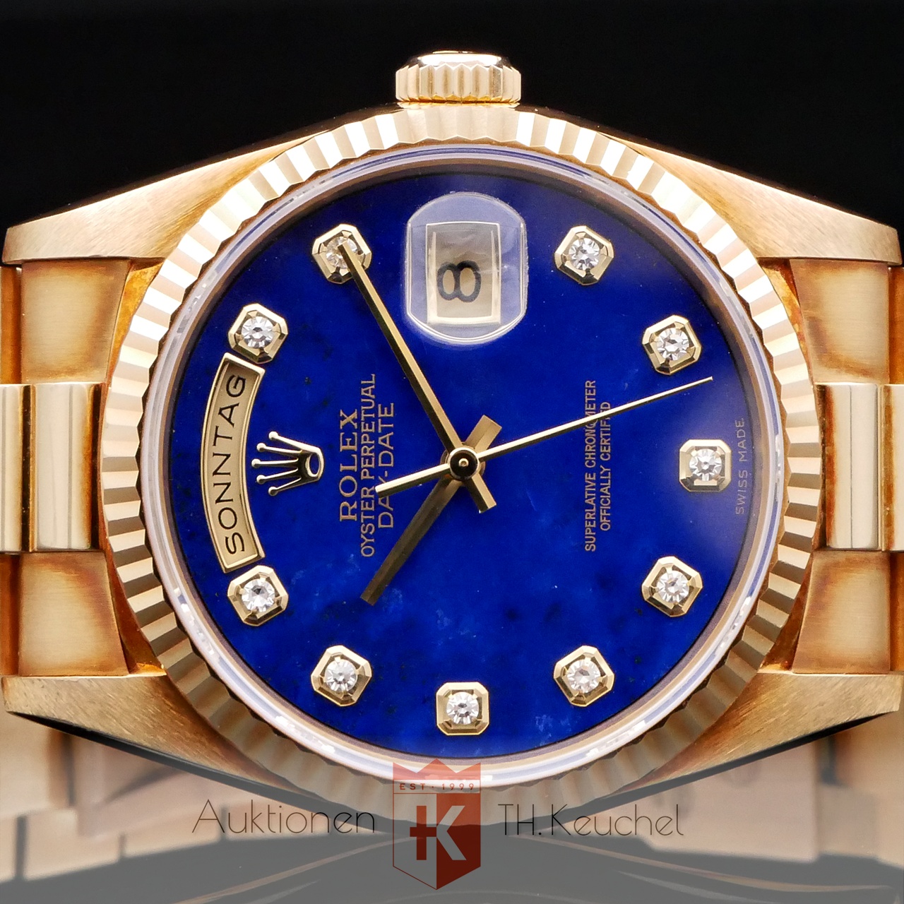 Rolex Day-Date 18238 Lapis Lazuli Diamant