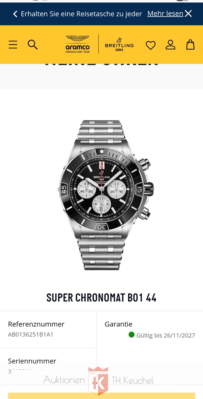 Breitling Super Chronomat B01 AB0136251B1S1