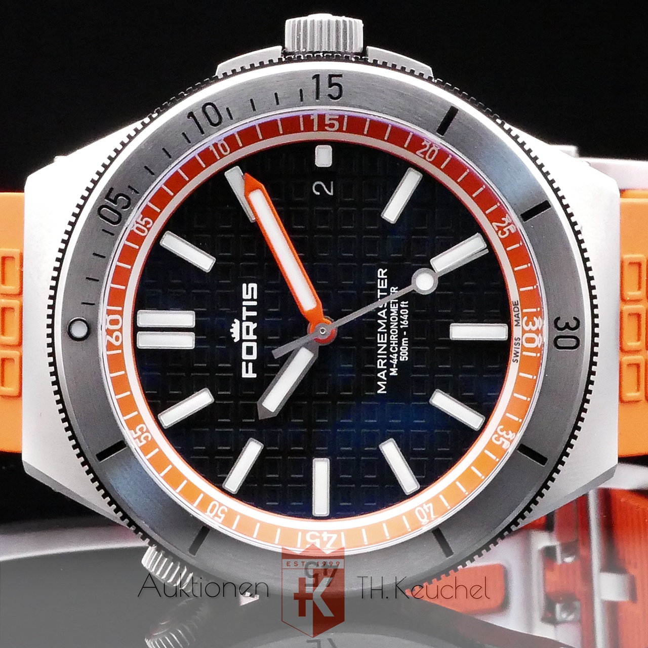 Fortis Marinemaster M-44 Amber Orange