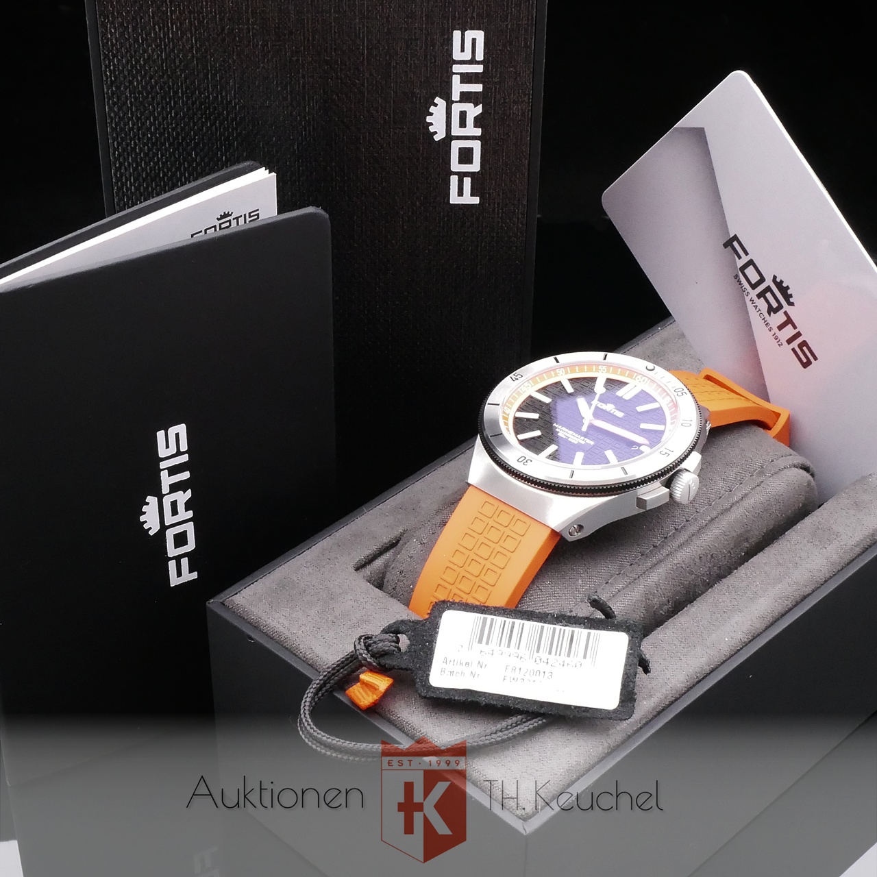 Fortis Marinemaster M-44 Amber Orange