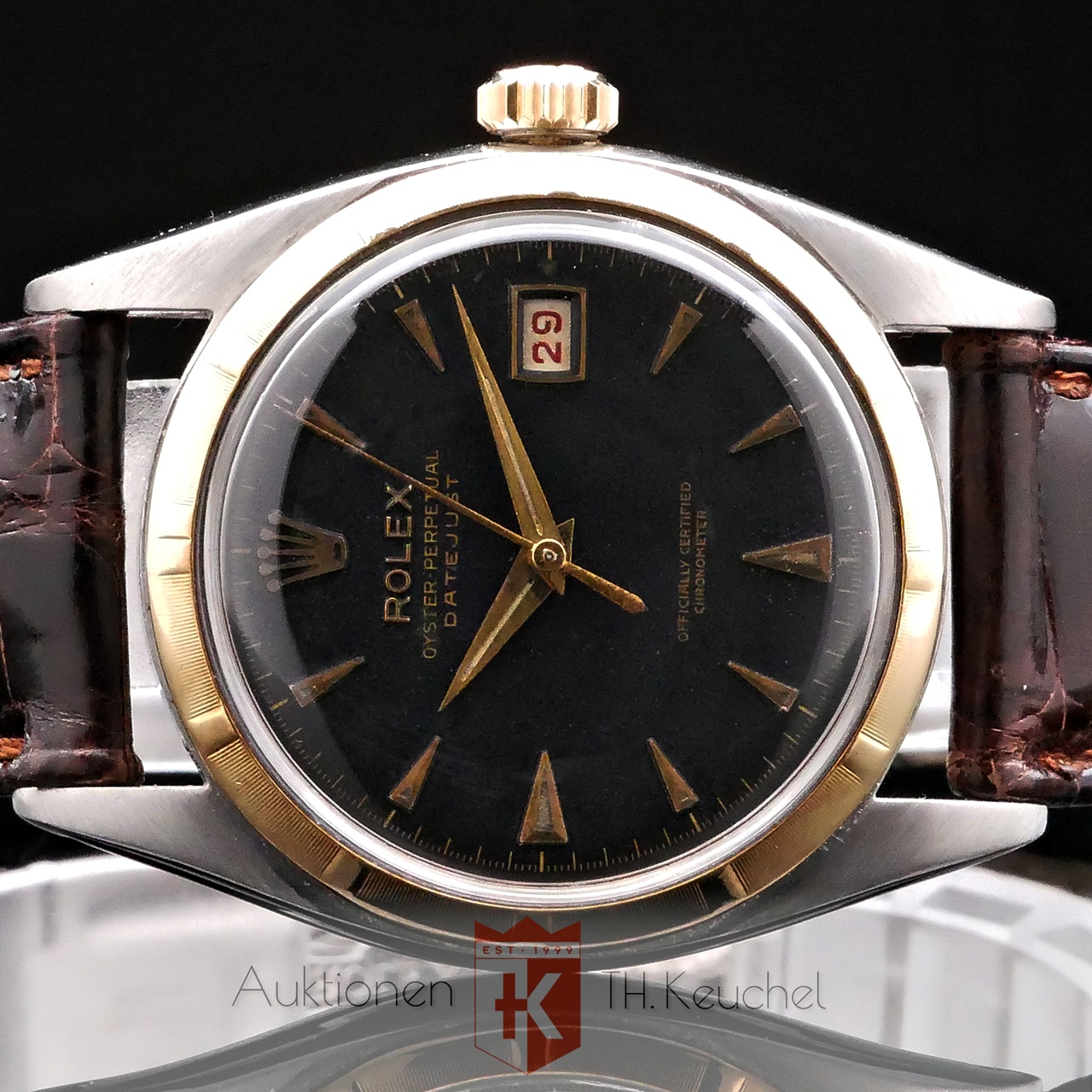 Rolex Datejust 36 6105 Bubbleback "Roulette"