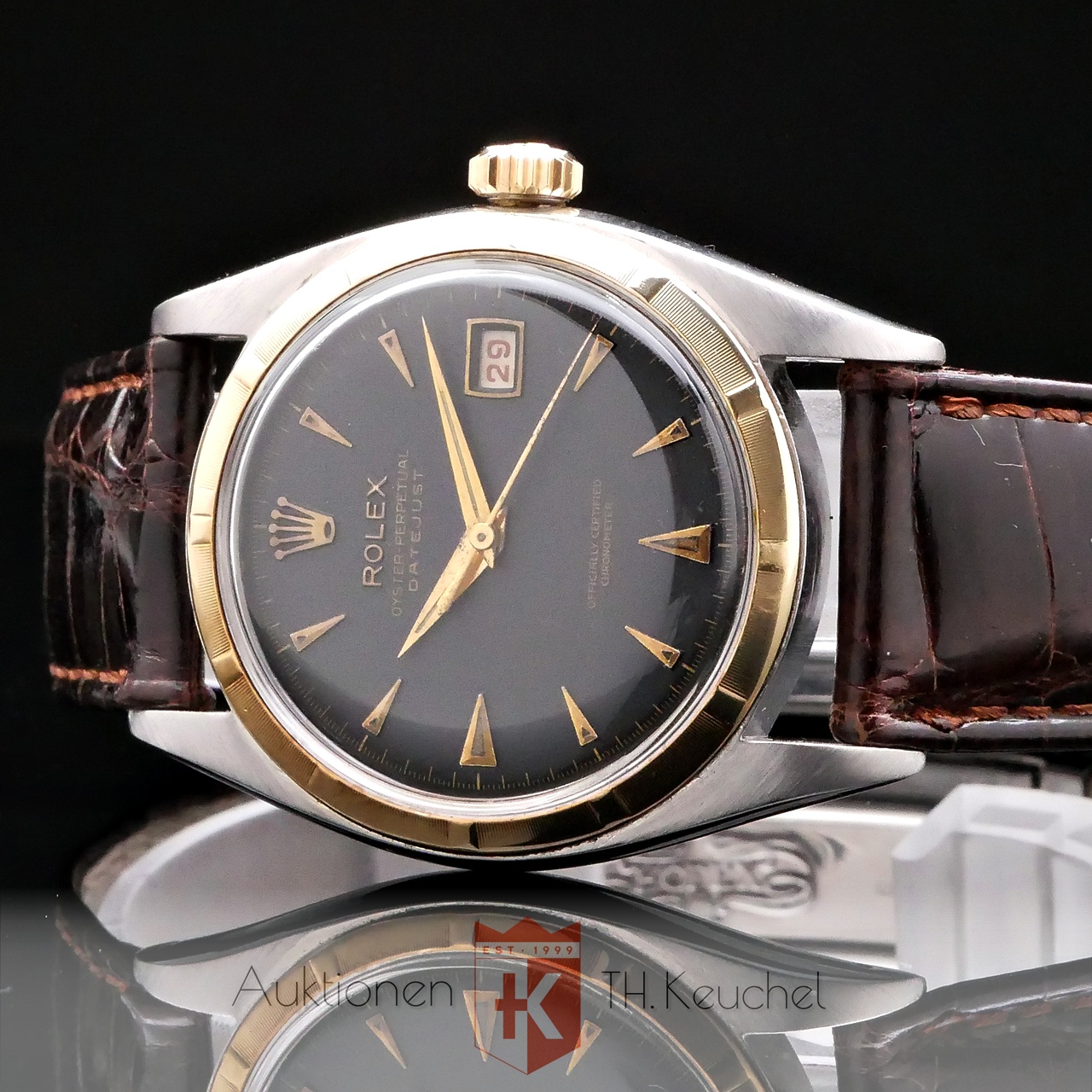 Rolex Datejust 36 6105 Bubbleback "Roulette"
