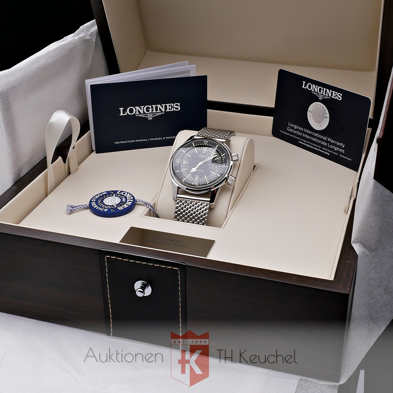 Longines Legend Diver Watch 42 mm L3.374.4.40.9