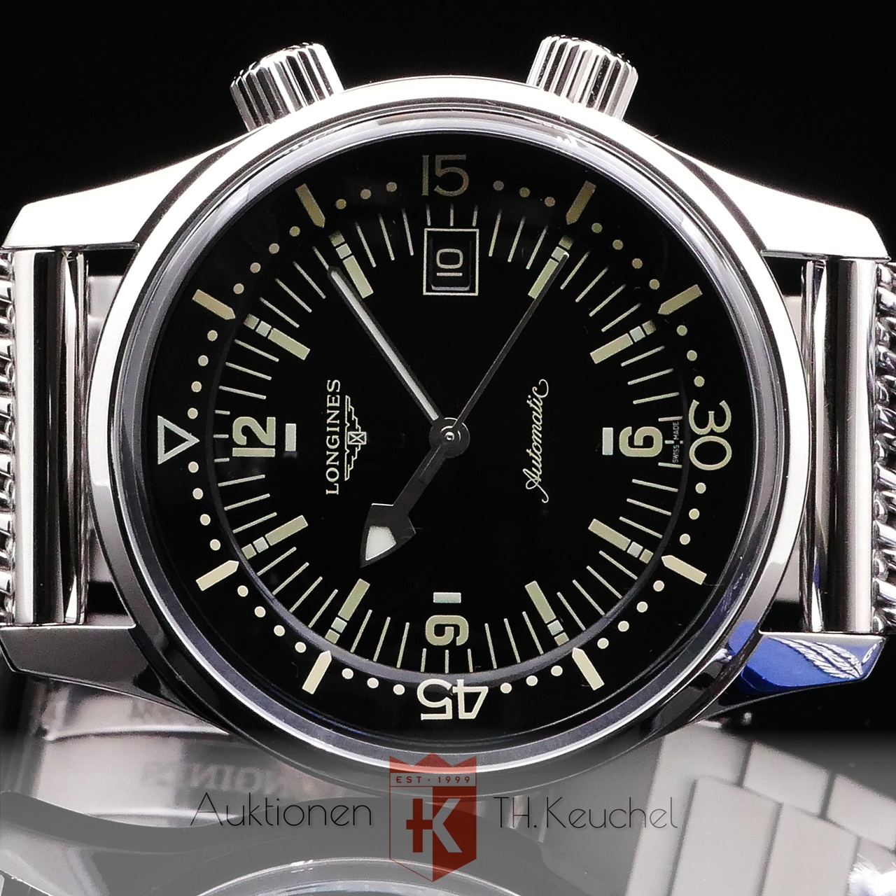 Longines Legend Diver Watch 42 mm L3.374.4.40.9